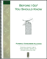 Before I Go You Should Know End of Life Planning Kit